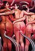 Black Star - Slowly, one by one, the women were lowered to the ground by the tentacles by Mr.Kane 2016