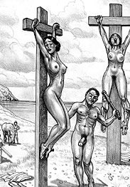 Roman crucifixions - Breaking their legs is more fun than just shagging them by Marcus