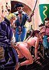 Throne 2 - The female prisoners are sentenced to work as chained sex slaves by Mr.Kane
